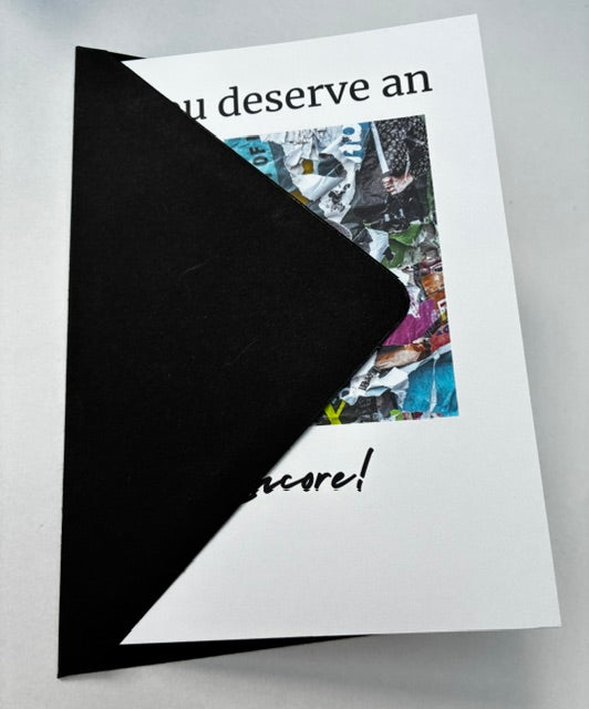 You Deserve an Encore – Music Celebration Card