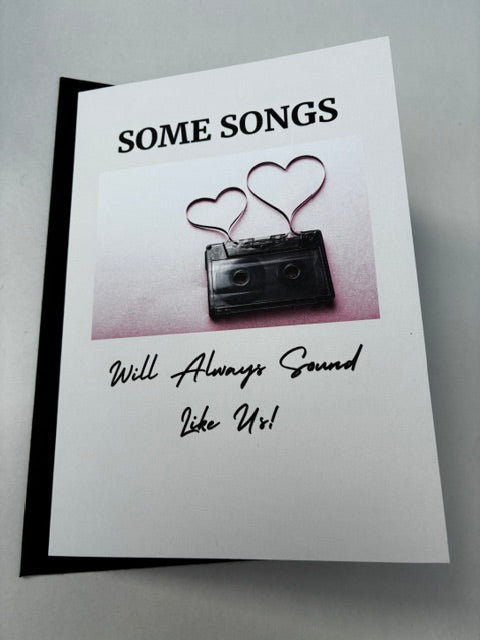 Some Songs Will Always Sound Like Us – Music Love Card