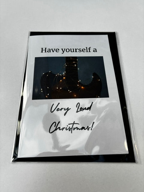 Have Yourself a Very Loud Christmas – Music Christmas Card