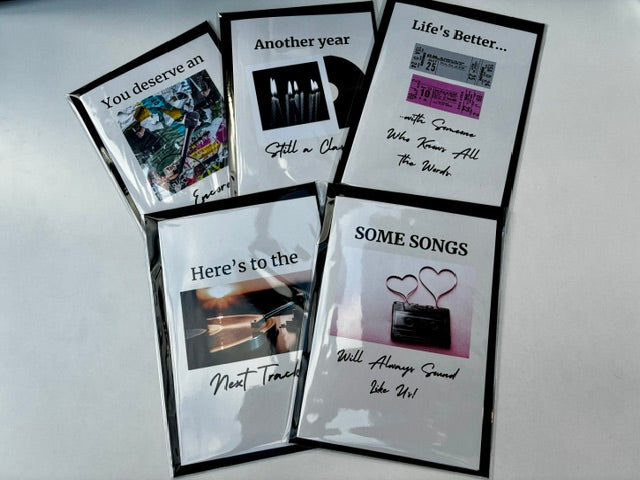CODA Music Greetings Card Collection – Set of 5 + Complimentary Metallic Pen
